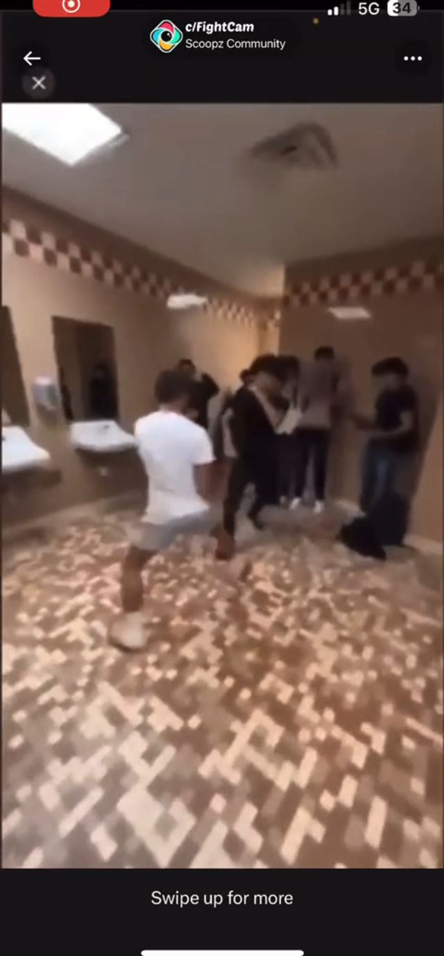 KNOCKOUT BATHROOM FIGHT!